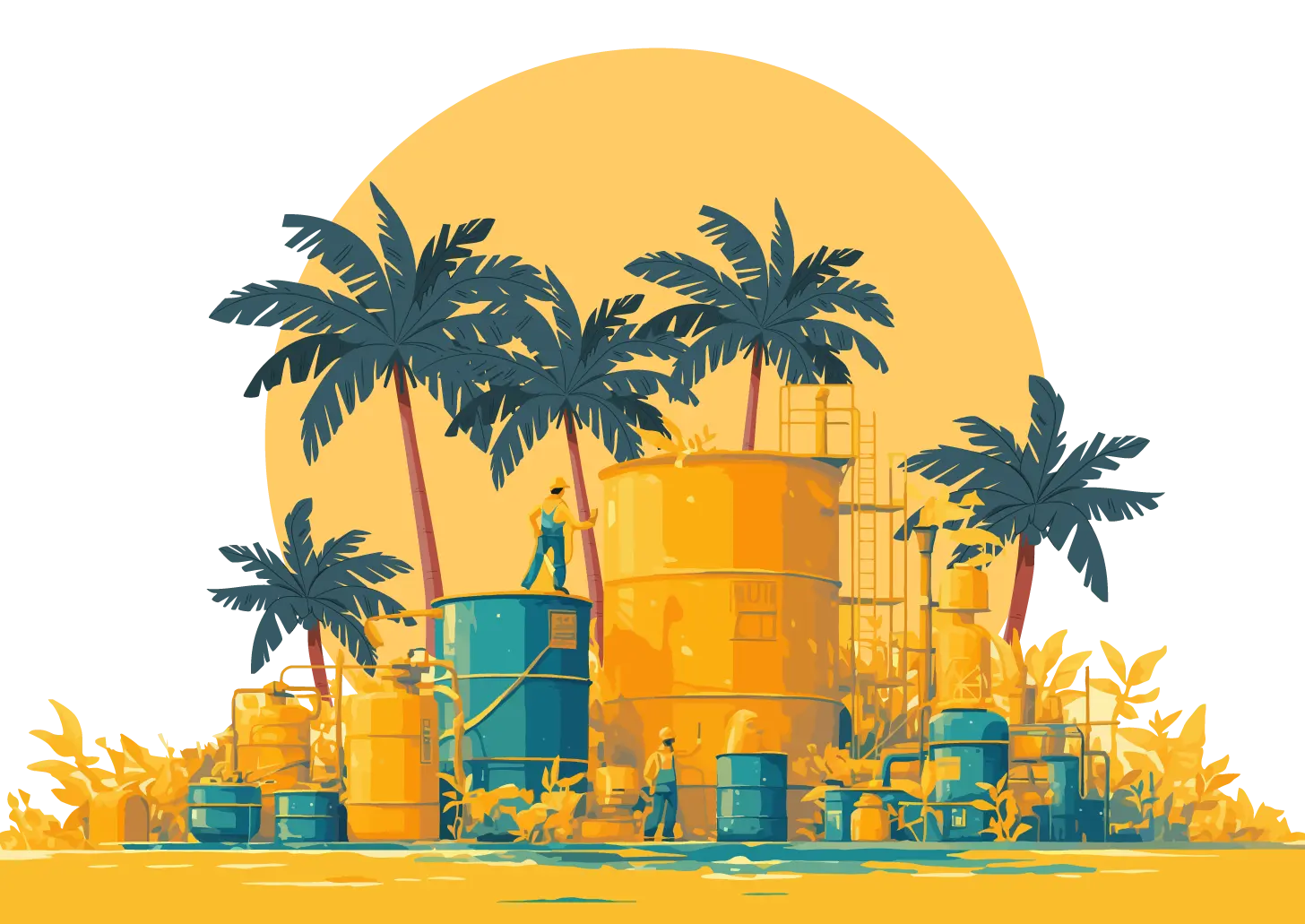 Certified and High-Quality Palm Oil for Export