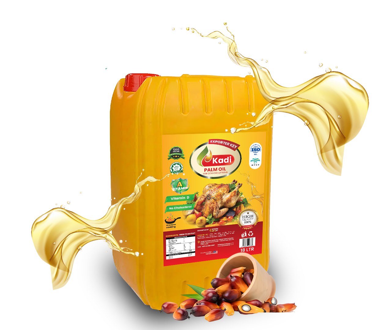 Kadi Palm Oil 18L
